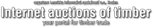 organizer Internet auctions of timber your portal for timber trade