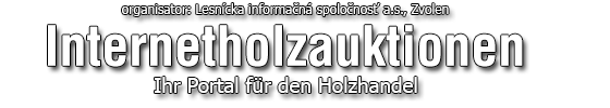 Organisator Internetholzauktionen Ihr Portal für den Holzhandel